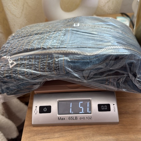 Vintage Y2K Jennifer Lopez Smocked Denim Jumpsuit - Picture 8 of 8